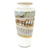 Image 1 : "Large White Opal Traditional Urn" Hand Blown Glass Vase Sculpture, Hand Signed by GartnerBlade Glas