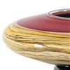 Image 2 : "Small Ruby Bowl" Hand Blown Glass Bowl Sculpture, Hand Signed by GartnerBlade Glass.