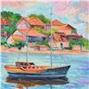 Image 2 : Alexander Antanenka, "Life of a Sailor" Original Oil Painting on Canvas, Hand Signed with Certificat