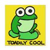 Image 1 : Todd Goldman, "Toadly Cool" Original Acrylic Painting on Gallery Wrapped Canvas, Hand Signed with Ce