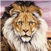 Image 2 : "African Lion" Limited Edition Giclee on Canvas by Martin Katon, Numbered and Hand Signed. This piec