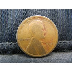 1910 S Lincoln Cent Semi Key Date