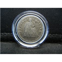 1854 Arrows Seated Half Dime