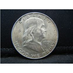 1950 D Franklin Half Dollar BU better Date