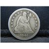 Image 1 : 1845 Seated Quarter XF Nice