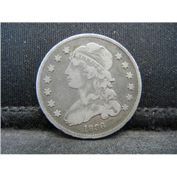 1836 Capped Bust Quarter VF Low Mintage