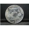 Image 2 : 1959 Franklin Half Dollar CH BU Beautiful Toning