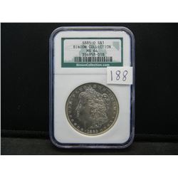 1885 O Morgan Dollar Binion Collection NGC MS64