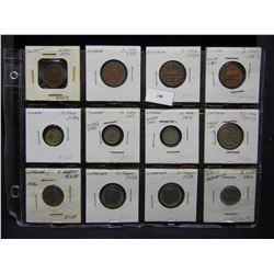 Old Sweden, Switzerland, and Italian Coins 1890-1962 Nice Mix (12 coins)