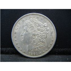 1891 S Morgan Dollar Higher Grade Better Date