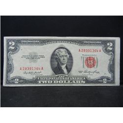1953 $2.00 Red Seal Note