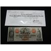 Image 1 : 1850-60 Hagerstown $10.00 Note MD Crisp Uncirculated Rare in Littleton PKG