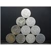 Image 2 : (10) Barber Half Dollars