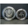 Image 3 : 1991 United States Mount Rushmore 2 Coin Proof Set w/ Original Packaging