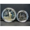 Image 2 : 1986 United States Statue of Liberty 2 Coin Proof Set w/ Original Packaging