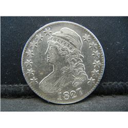 1827 Bust Half Dollar XF