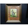Image 1 : (10) Mercury Dimes  In Picture Frame "The Pony Express"