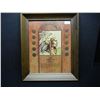 Image 1 : (10) Indian Cents In Picture Frame
