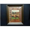 Image 1 : (14) Buffalo Nickels In Picture Frame  "The Way West"