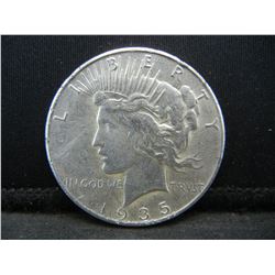 1935 Peace Dollar Better Date