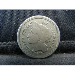 1868 Three Cent Nickel