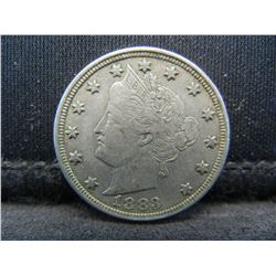 1883 Liberty Nickel Higher Grade First Year Issue