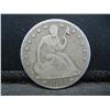 Image 1 : 1855 O Arrows Seated Half Dollar