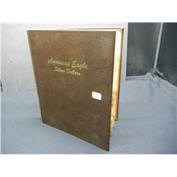 1983-2003 Silver Eagle DANSCO book EMPTY, Missing Plastic inserts