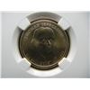 Image 8 : George Washington, Thomas Jefferson, and John Adams Dollars NGC UNC Brilliant Fist Day of Issue
