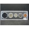Image 2 : 1955 Almost complete BU setn Missing Franklin Half Dollar
