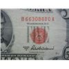 Image 2 : 1953 Red Seal $5. Uncirculated