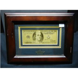 999.9 Gold Leaf One Hundred Dollar Bill Not Legal Tender
