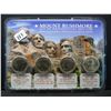 Image 1 : Mt Rushmore Presidential Dollar set, Has Been Opened