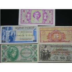 (5)  Military Payment Certificates