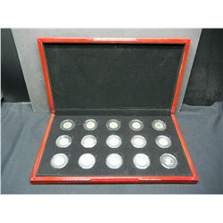 Susan B. Anthony Dollar set. With 99-P Proof (15) Coins