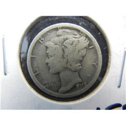 1918 S Mercury Dime
