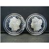 Image 2 : COPY 2 Oz. of Clad Tribute Proof Morgan Designs COPY