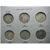 Image 2 : Silver Peso set. 12 Silver coins and 12 clad pesos
