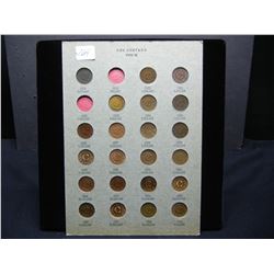 1915-1942 Mixed grade Mexico centavo set (22) Coins