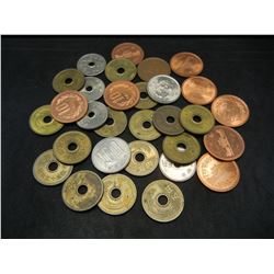Lot of Japanese coins