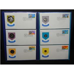 1973 Bahamas Proof set (6) Coins