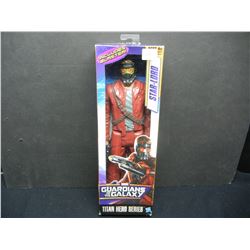 Guardians of the Galaxy Christmas toy. Ages 4+ Star Lord