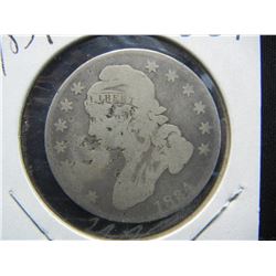 1834 Bust Half Dollar, Reverse Markings