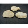 Image 1 : 3 real old Indian relics. Adena point and bifurcate