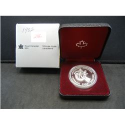 1983 Silver Proof Edmonton Dollars. (9) Coins