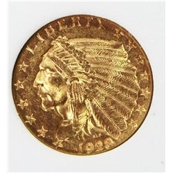 1928 $2.50 GOLD INDIAN