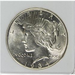 1934-D PEACE DOLLAR
