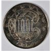 Image 2 : 1862 THREE CENT SILVER TYPE 2