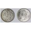 Image 1 : 1904 AND 1904-O MORGAN SILVER DOLLARS