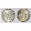 Image 2 : 1885 AND 1885-O MORGAN SILVER DOLLARS